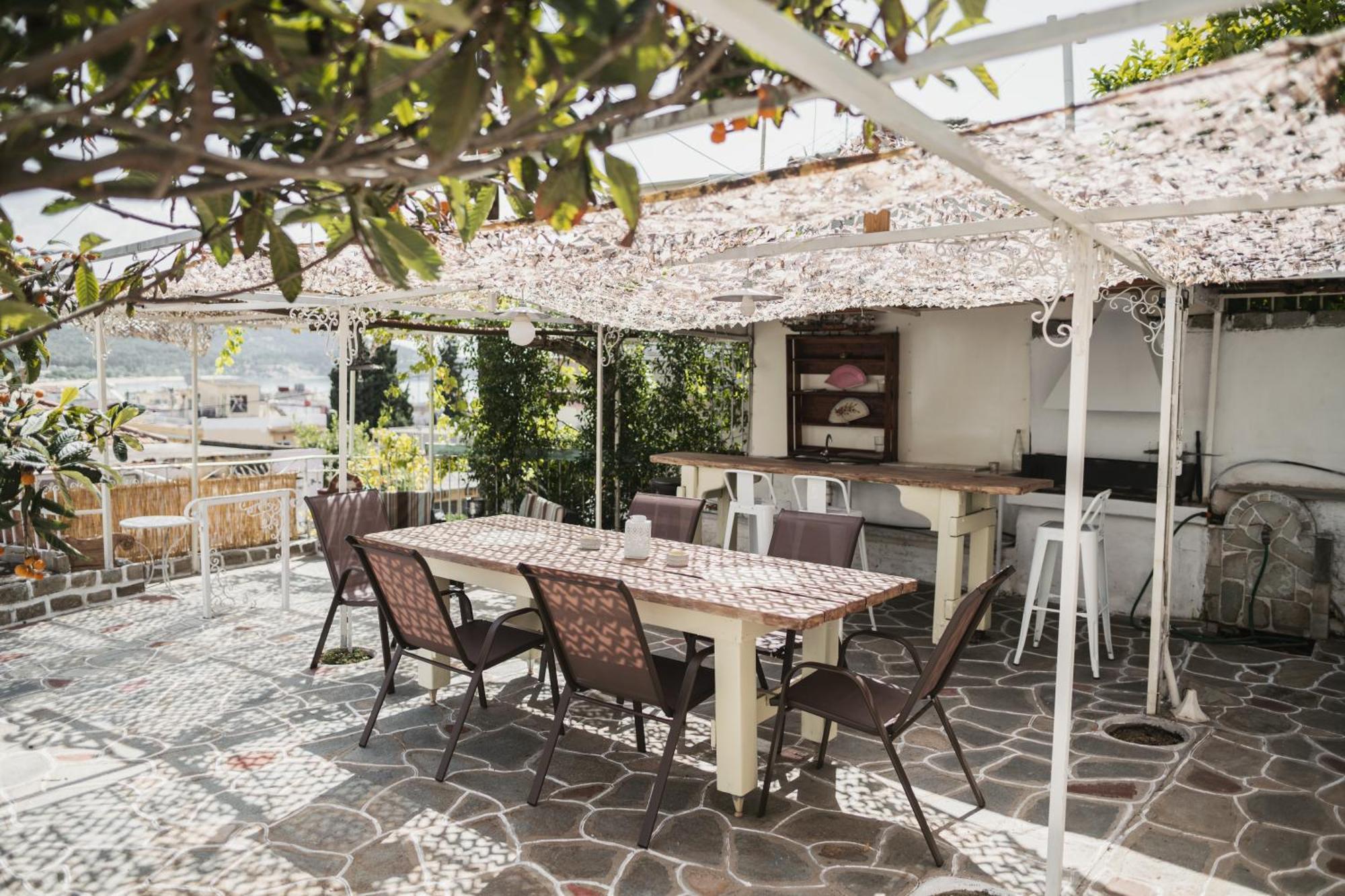 The Garden House Apartment Kavála ภายนอก รูปภาพ